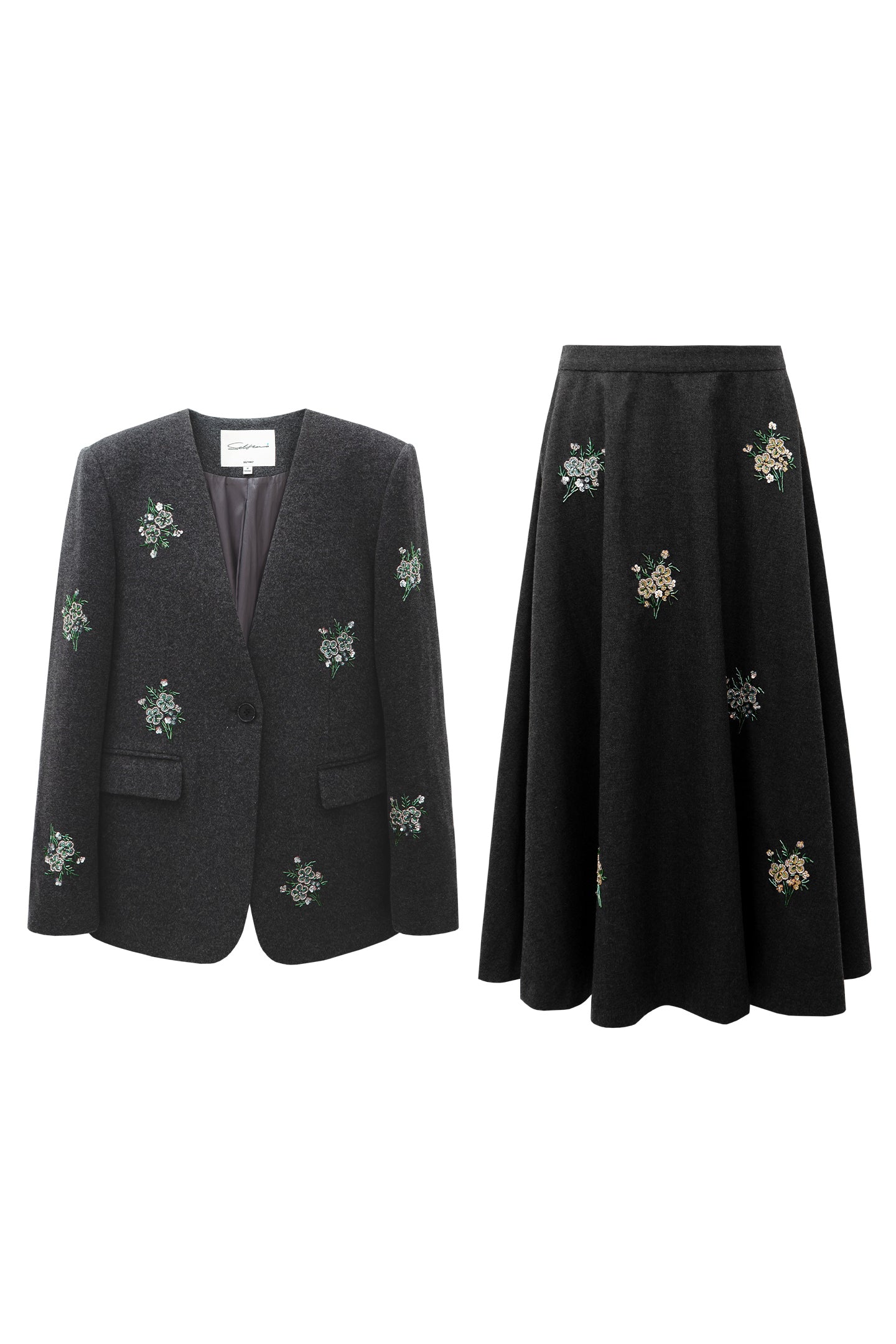 SELFWHO 100% Wool Blazer