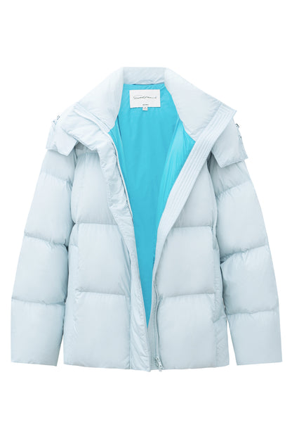 SELFWHO Duck Down Hooded Down Jacket