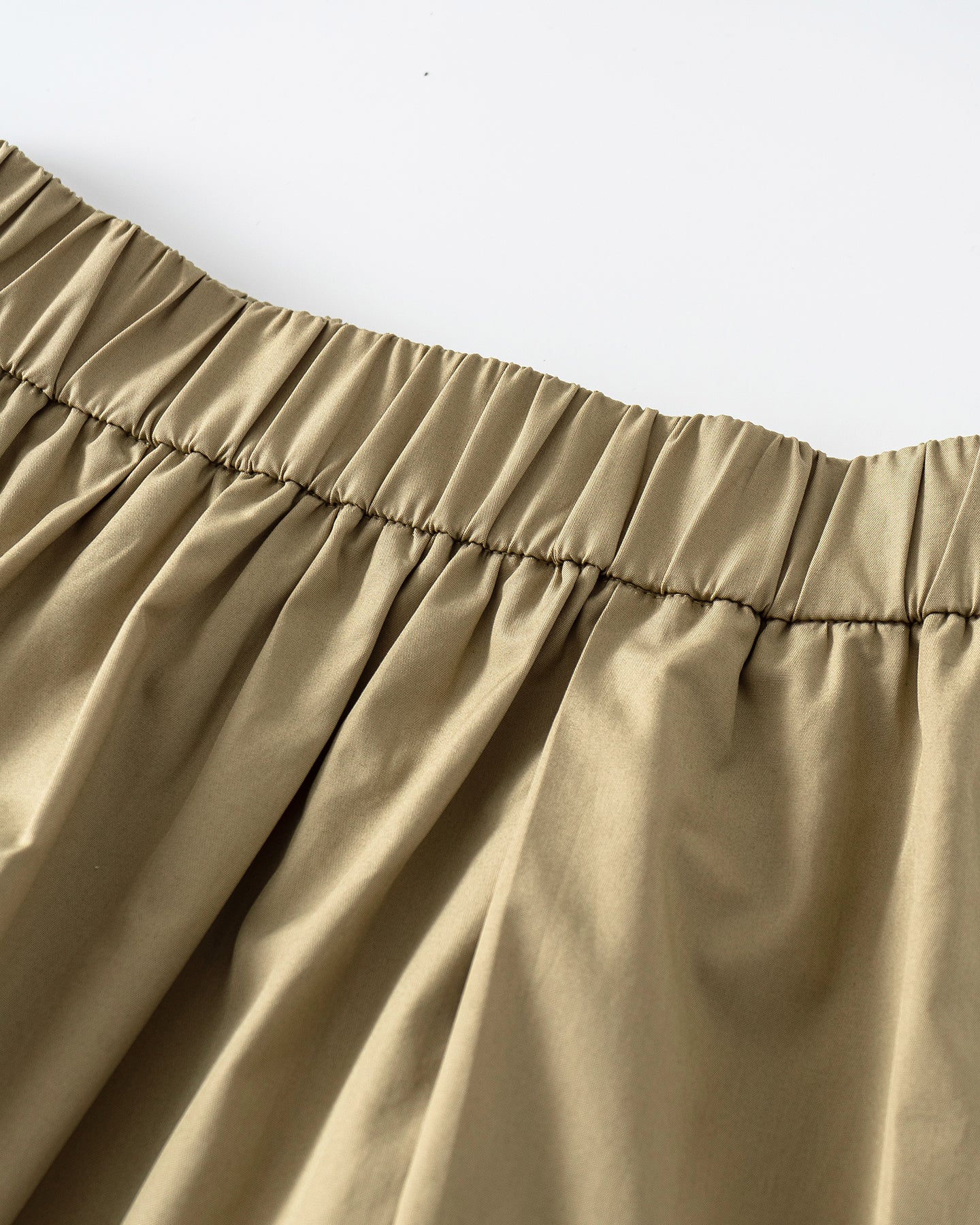 Casual Loose Cotton Khaki Skirt