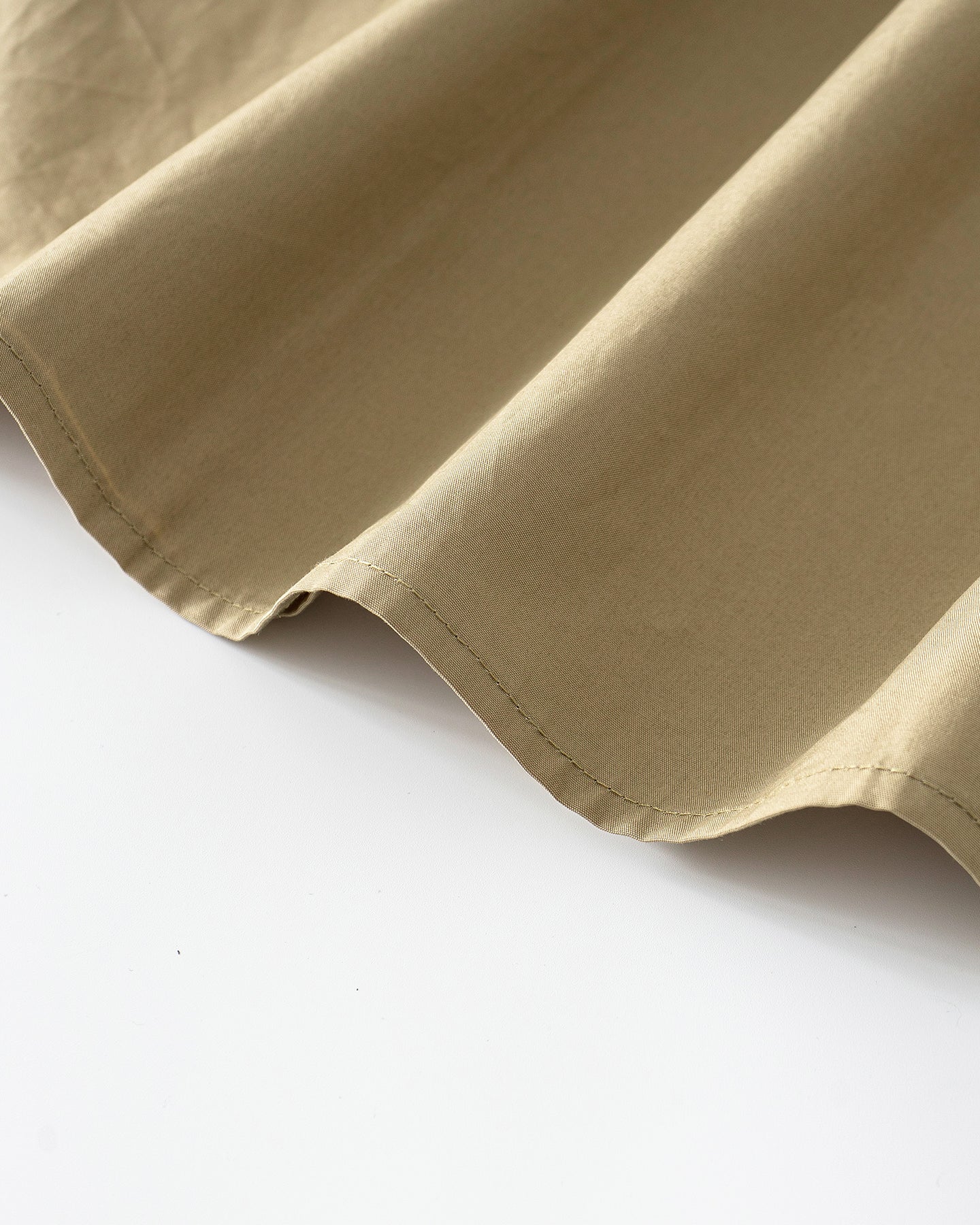 Casual Loose Cotton Khaki Skirt