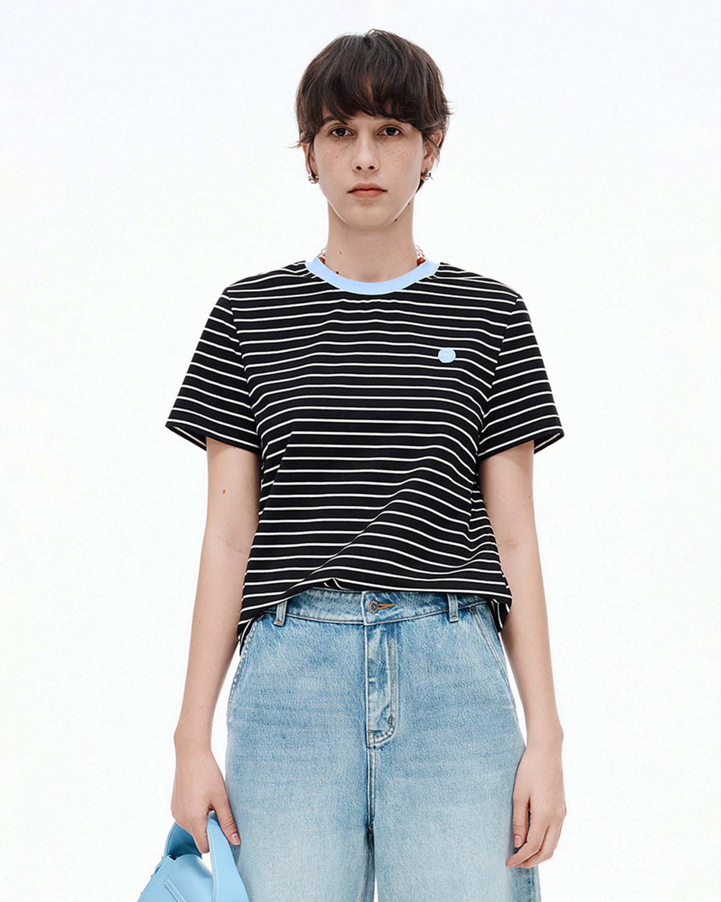 Smiley Wardrobe Striped Short Sleeve