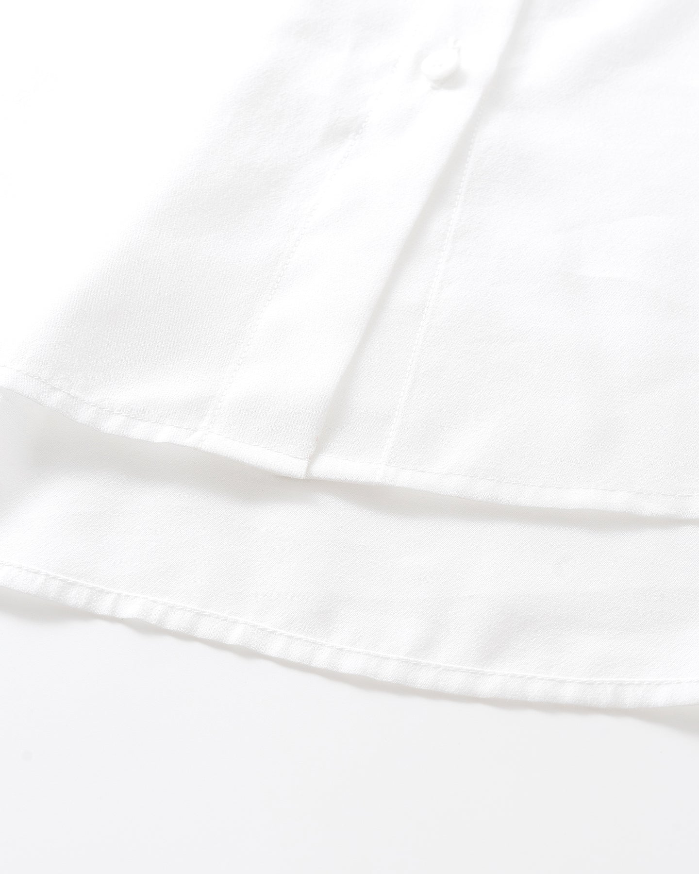 Meconopsis series lotus leaf collar shirt